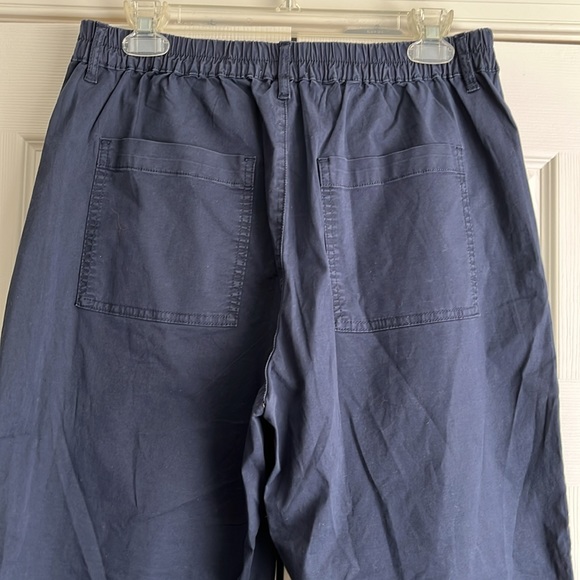 Pistola Navy Pleated front Capri - Picture 5 of 12